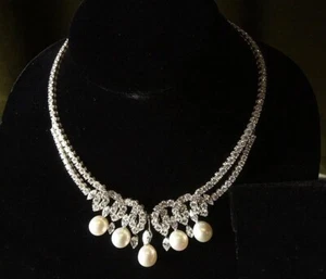 Dianas Schwanensee Halskette inspiriert von britischem königlichem Schmuck 925 massiv silber - Bild 1 von 5