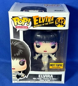 ELVIRA Funko POP TELEVISION 542 Hot Topic Exclusive VINYL FIGURE Mistress 2017 - Picture 1 of 9
