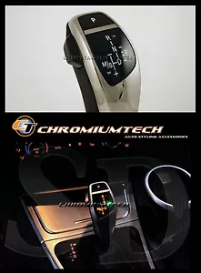 BMW E39 5-Series E53 X5 CHROME LED Shift Gear Knob for LHD w/Gear Position Light - Picture 1 of 6