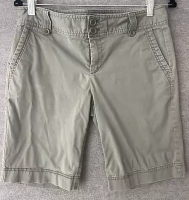 Caslon Chino Shorts Women's Size 8 Gorpcore Minimalist Outdoor Granola Pockets - Image 1 of 4