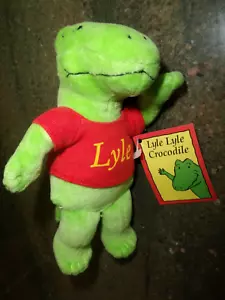 Peluche pupazzo coccodrillo Lyle Lyle nuovo con etichette peluche giocattolo bambini regalo film Natale - Foto 1 di 12