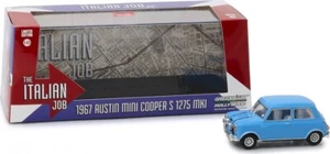 Greenlight 86549 1/43 The Italian Job 1967 Austin Mini Cooper S 1275 MkI - Blue - Picture 1 of 1