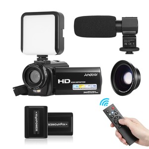 Andoer HDV-201LM 1080P FHD Digitale Videokamera Camcorder DV-Recorder 24MP N9Y2