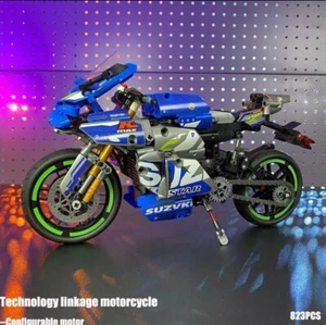 Suzuki GSXR 823 Stck. Technisches Motorrad Modell Baustein Ziegel - Bild 1 von 6