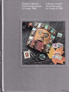 Canada 1989 Hard Cover Year Book w/ A full set of Canada Post’s 1989 stamps - Bild 1 von 2