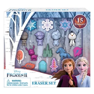 Disney Frozen 2, Juego de 15 Borradores Paquete de regalo. Relleno de medias o regreso a la escuela. - Imagen 1 de 3