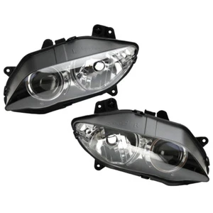 Headlight Head light Fit Yamaha YZF 1000 R1 2004-2006 2005 Black B1 - Picture 1 of 12