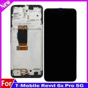 New LCD Touch Screen Digitizer+Frame For T-Mobile REVVL 6X Pro 5G 2023 TMRV06P5G - Picture 1 of 6