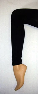 LUXURY QUALITY FOOTLESS TIGHTS MICROFIBRE 100 DENIER 4 COLOURS FREE FAST POST - Picture 1 of 5
