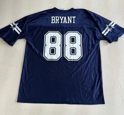 Camiseta Dallas Cowboys Des Brayant #88 Aduls XL Azul NFL Y2K Malla Imprimida Logo De Colección Foto 1 de 4
