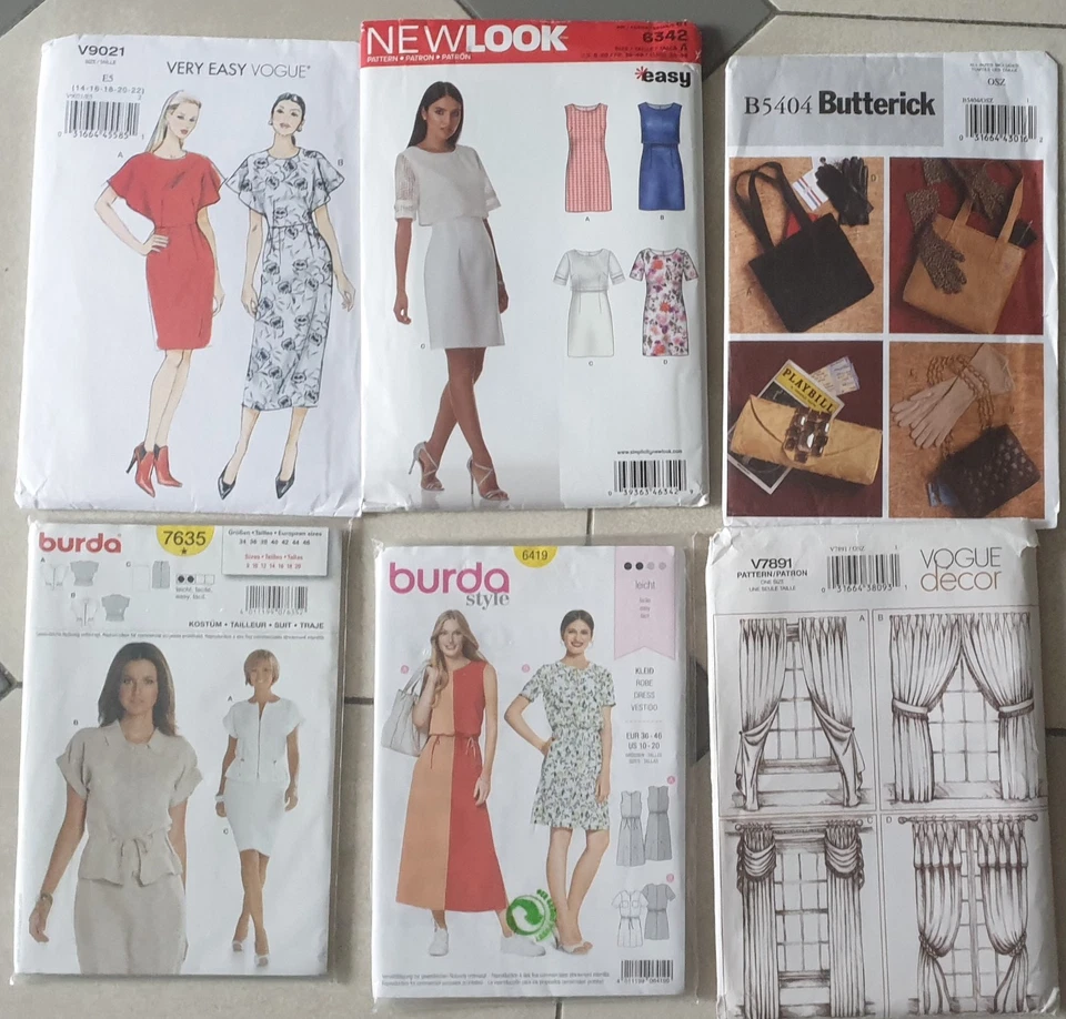 1 PATRON de COUTURE Femme neuf BURDA  à choisir parmi les photos - Photo 1/1