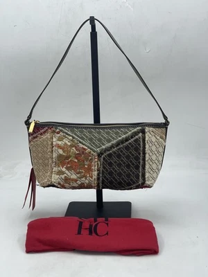 Bolso de hombro Carolina Herrera para mujer con logotipo de retazos multi Foto 1 de 4