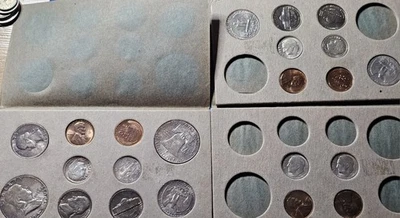 A OGP 1955 Mint Set Nice Coins, Original Envelope - Image 1 of 2