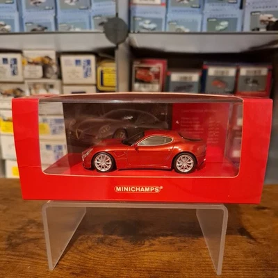 Minichamps 1/43 Alfa Romeo 8C Competizione 2003 Red Metallic 403 120523  - Image 1 of 4