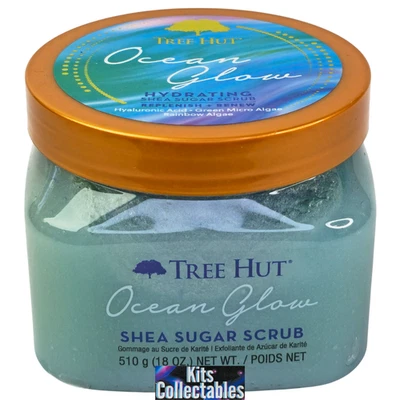 Tree Hut Ocean Glow Shea Sugar Scrub Exfoliating Body Scrub Moisturizing New - Image 1 of 3