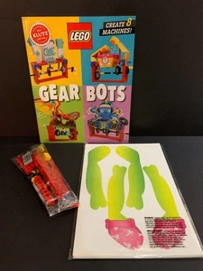 LEGO Gear Bots Science/STEM Activity Kit – 7 Physics-Driven Bots! Legos Sealed - Picture 1 of 3