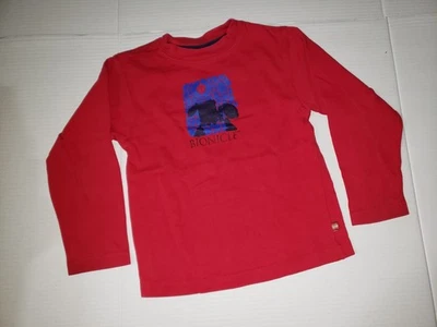 Vintage Y2K 2000s Lego Bionicle Red Long Sleeve Shirt RARE Youth Boys 6 - Image 1 of 4