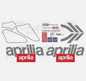 ♻️ APRILIA RS 125 1996-1998 - ROMBONI REPLICA STICKER KIT / GRAPHICS KIT - Picture 1 of 2