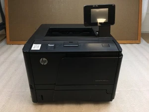 HP LaserJet Pro 400 M401dn CF280X Network Duplex Printer 144k Pg Ct and Toner - Picture 1 of 10