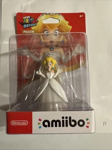Nintendo Super Mario Odyssey Princess  Peach Wedding Outfit Amiibo Figurine - Picture 1 of 7