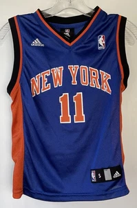 Camiseta deportiva juvenil Adidas New York Knicks Jamal Crawford #11 talla pequeña - Imagen 1 de 5