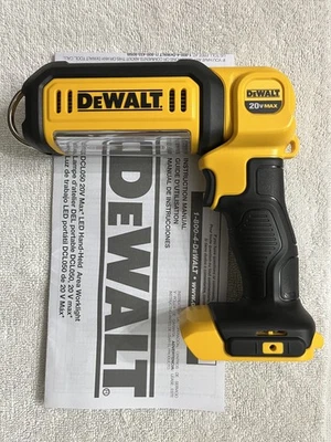 New Dewalt DCL050 20V 20 Volt Max LED Work Light, Pivoting Head, Flashlight - Image 1 of 4