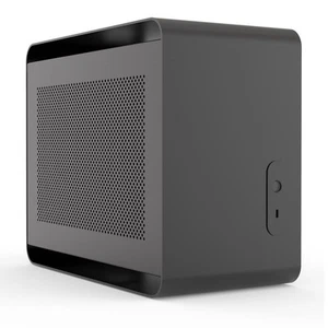Streacom DA2 V2 Mini-ITX Gehäuse - schwarz - Bild 1 von 3