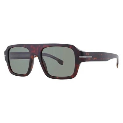 Gafas de sol Hugo Boss cuadradas verdes para hombre BOSS 1595/S 0086/O7 53 BOSS 1595/S Foto 1 de 4