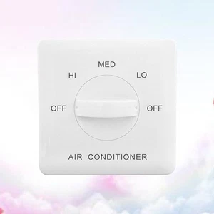 Thermal Control Fan Coil Three-speed Controller Air Conditioning - Afbeelding 1 van 11
