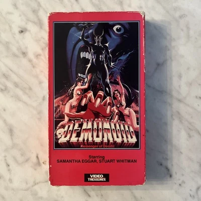 🔥 Demonoid Messenger of Death (VHS - 1983) Media Home Ent. **RARE** HORROR  🔥 - Image 1 of 4