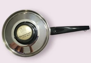 Kitchen Craft By West Bend 1 Qt Saucepan With Vented Lid 7" Pan EUC - Picture 1 of 13