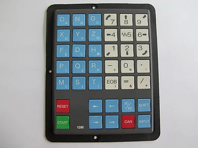 Teclado Fanuc Hardkeyheet 10M (medio teclado) Foto 1 de 3
