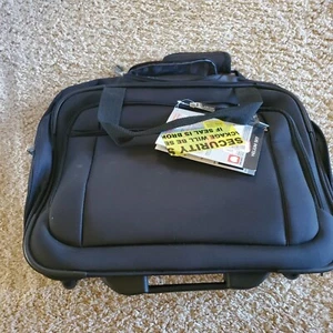 Delsey Luggage Helium Sky 2.0 Trolley Garment Bag Black Luggage - Picture 1 of 9