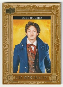 2023-24 Upper Deck "UD Portraits" Insert Rookie Card # P-57 Luke Hughes RC! - Bild 1 von 2