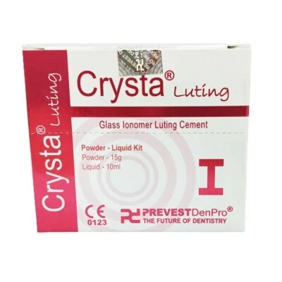 Crysta Strong Teeth/Tooth Repair Permanent Dental luting Cement Cavity Filling