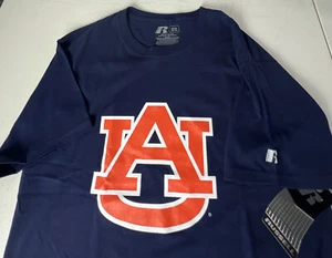 Auburn Tigers Russell Athletic Tshirt NEU Big Logo WAR EAGLE Gr. M Spinner - Bild 1 von 3