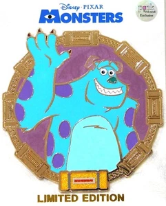 Disney Pixar Monsters, Inc Jumbo Spilla Rosa A La Mode Edizione Limitata 300 SULLY - Foto 1 di 3