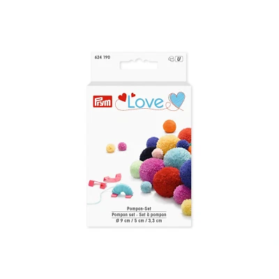 Prym Pompon Set Prym Love Pompon Maker Bommel für Mützen & Schals selber machen - Bild 1 von 3