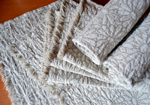 Pure flax LINEN bath towel for face, hands.  Haartuch serviette washcloth