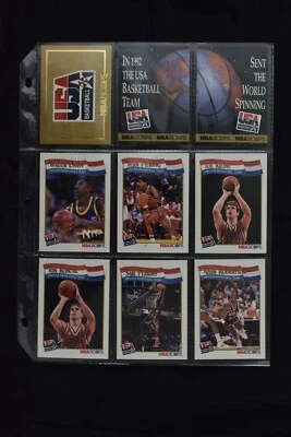 Juego completo de tarjetas de baloncesto de Estados Unidos nbahoops #557 a #588 Foto 1 de 4
