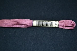Anchor Cotton Threads for Embroidery Shade 1018 Antique Mauve Dark - Picture 1 of 1