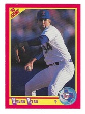 1990 SCORE NOLAN RYAN #250 TEXAS RANGERS NICE L@@K