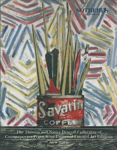 SOTHEBY'S ULA Prints Jasper Johns Rauschenberg Driscoll Collection Catalog 1994 - Imagen 1 de 1