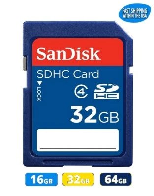 Sandisk Memory Card 16GB 32GB Bushnell 6MP Trophy Cam Essential 8MP Hybrid Cams - Image 1 of 4