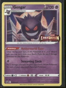 Pokemon TCG Gengar SWSH241 Black Star Promo Lost Origin Pre Release NM - Picture 1 of 5