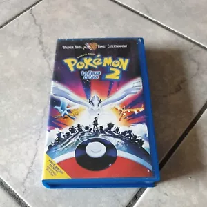 Pokémon 2 La forza di Uno VHS PAL ITALIANO VIDEOCASSETTA warner bros pokemon - Foto 1 di 4