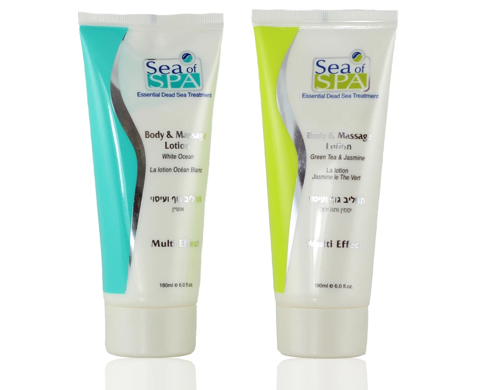 Dead Sea Of Spa Body and Massage Lotion Green tea + jasmine & white ocean - Set - Image 1 of 1