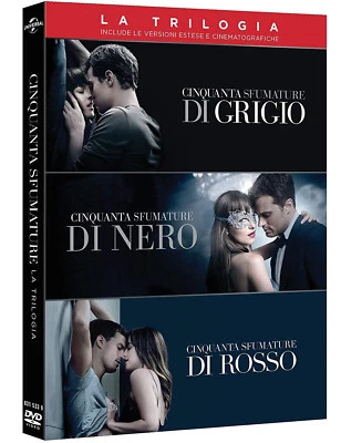 UNIVERSAL 50 CINQUANTA SFUMATURE La Trilogia Completa (3 DVD) Jamie Dornan
