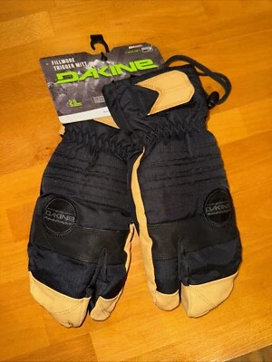 Guante gatillo Dakine DKDry para hombre talla M 8,5 negro y tostado Fillmore Foto 1 de 4
