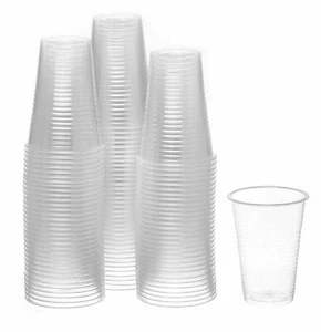 2400 7 oz Clear Plastic Disposable Drinking Cups - Picture 1 of 1